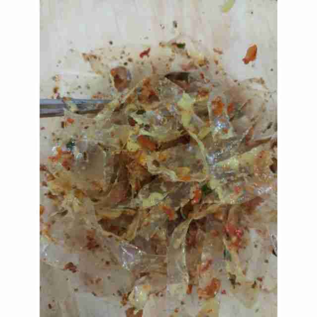 ⚡Bánh tráng trộn sa tế + bơ + muối hành phi Tây Ninh cực ngon!