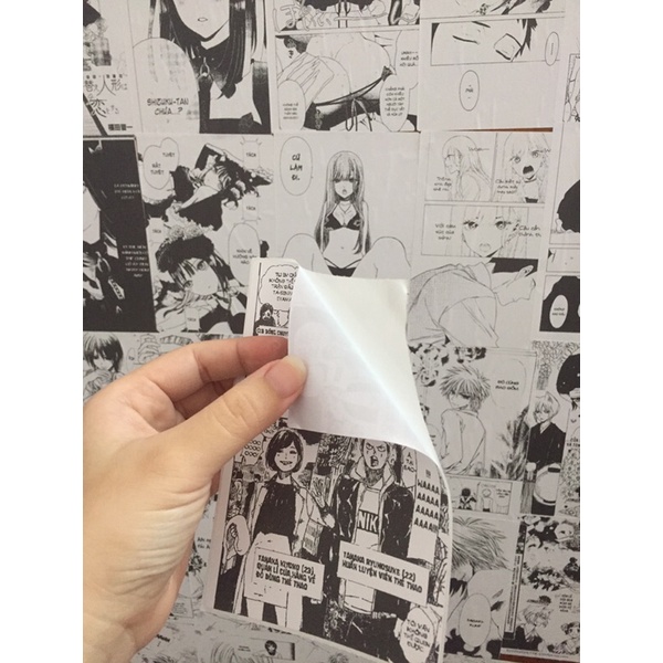 Manga wall - Tranh dán anime - in theo yêu cầu