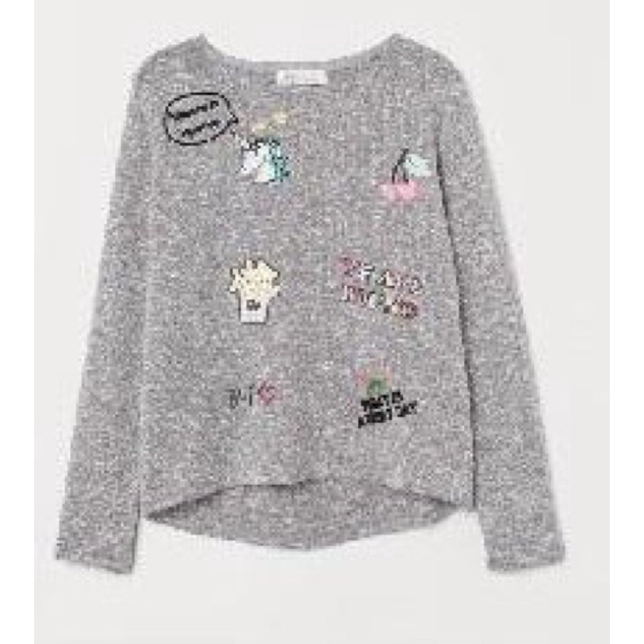 XD- Áo len mỏng size 1/2y-12/14y
