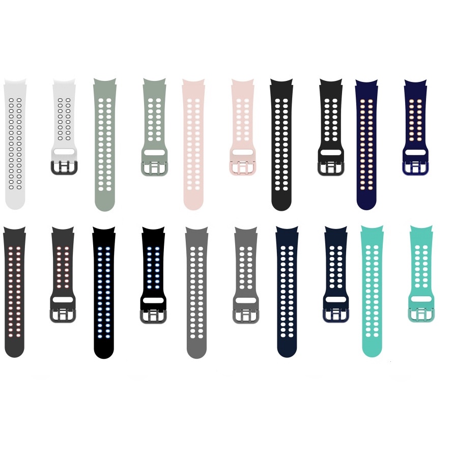 Dây Đeo Silicon Thể Thao 20mm Cho Đồng Hồ Thông Minh Samsung Galaxy Classic Watch 4 46mm 42mm Galaxy 4 44mm 40mm