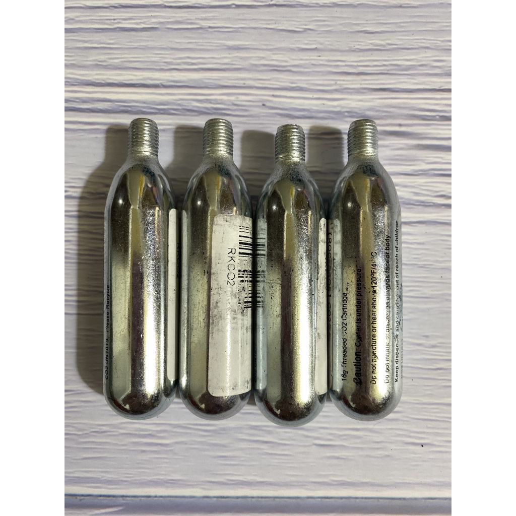 Bình khí co2 bơm lốp xe đạp , van Co2 - chính hãng rockbros