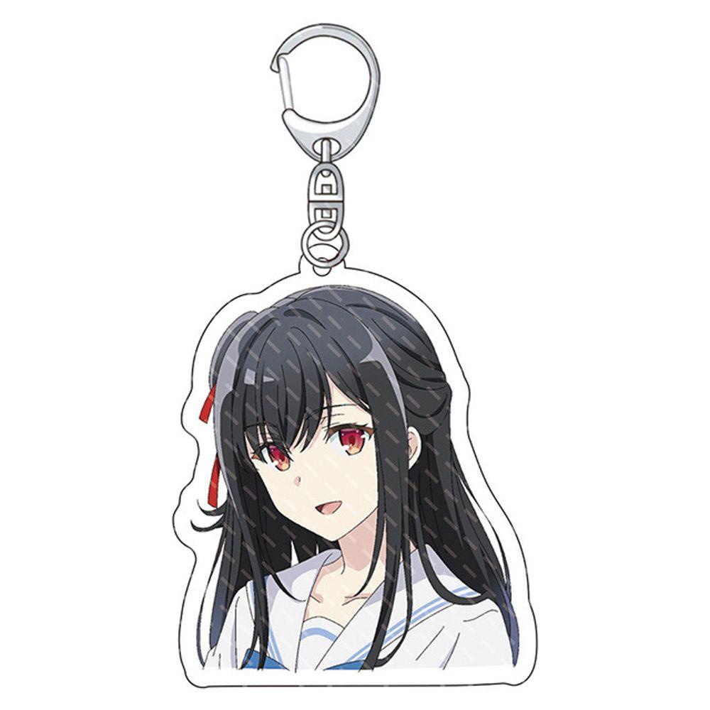 Móc Khóa Hình Nhân Vật Anime Hai Mặt Bằng Acrylic
