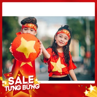 Áo cờ đỏ sao vàng trẻ em