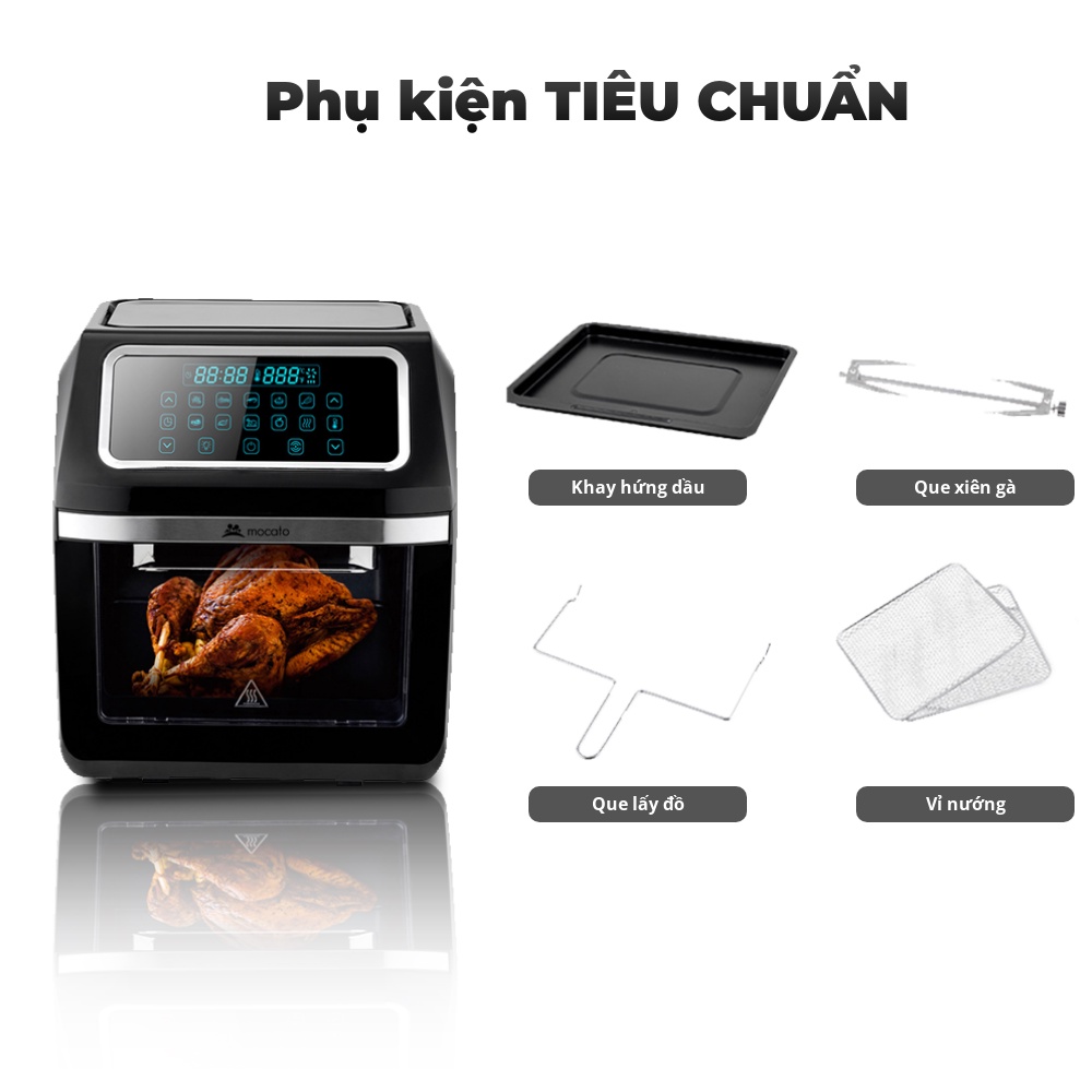 Nồi Chiên Không Dầu Mocato M607 - Dung tích 12L