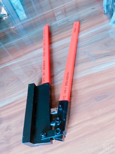 Kìm bấm ke nhảy 36, 38, 39 lỗ dẹt nhôm 55 vát cạnh