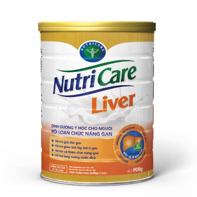 Sữa Nutricare Liver 900g