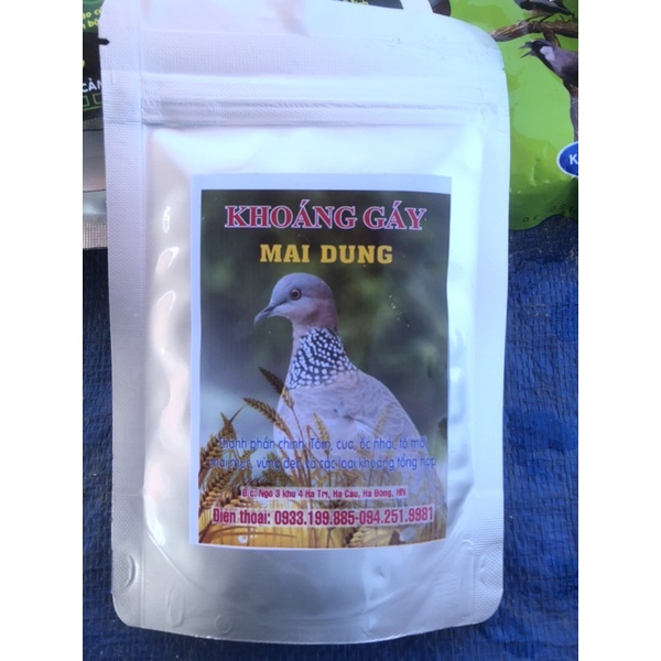Khoáng đen cho cu gáy 100g