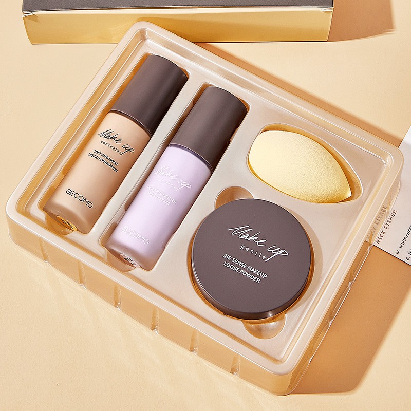 [Hàng mới về] Bộ 4 mỹ phẩm trang điểm nền Gecomo làm đẹp chất lượng cao cấp | BigBuy360 - bigbuy360.vn