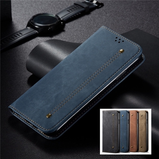 Bao da kiểu ví có giá đỡ cho Oppo A15 A15S A52 A54 A72 A74 A92 A94 Reno 5 Pro 5f Find X3 Pro Realme 8 7 Pro