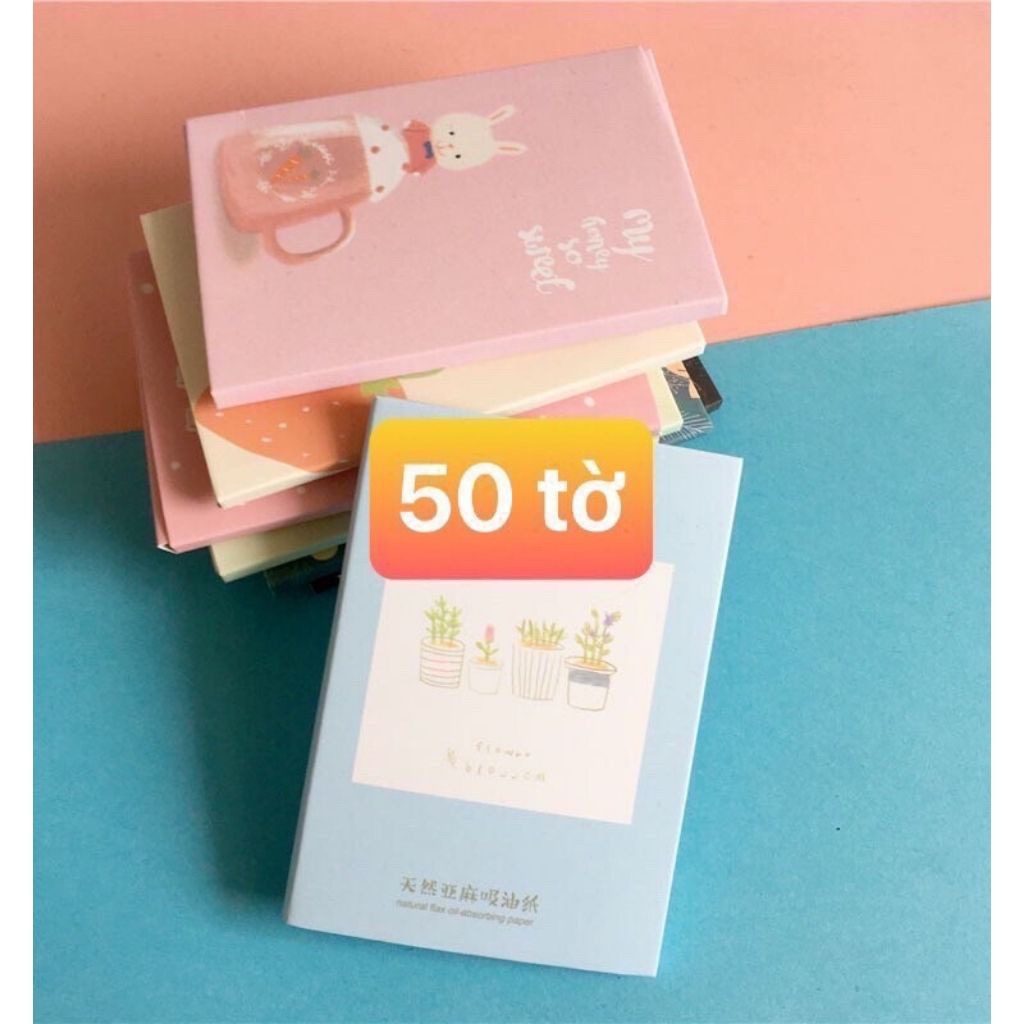 Giấy Thấm Dầu MAYCREATE Hộp 50 Tờ Hàng Nội Địa | BigBuy360 - bigbuy360.vn