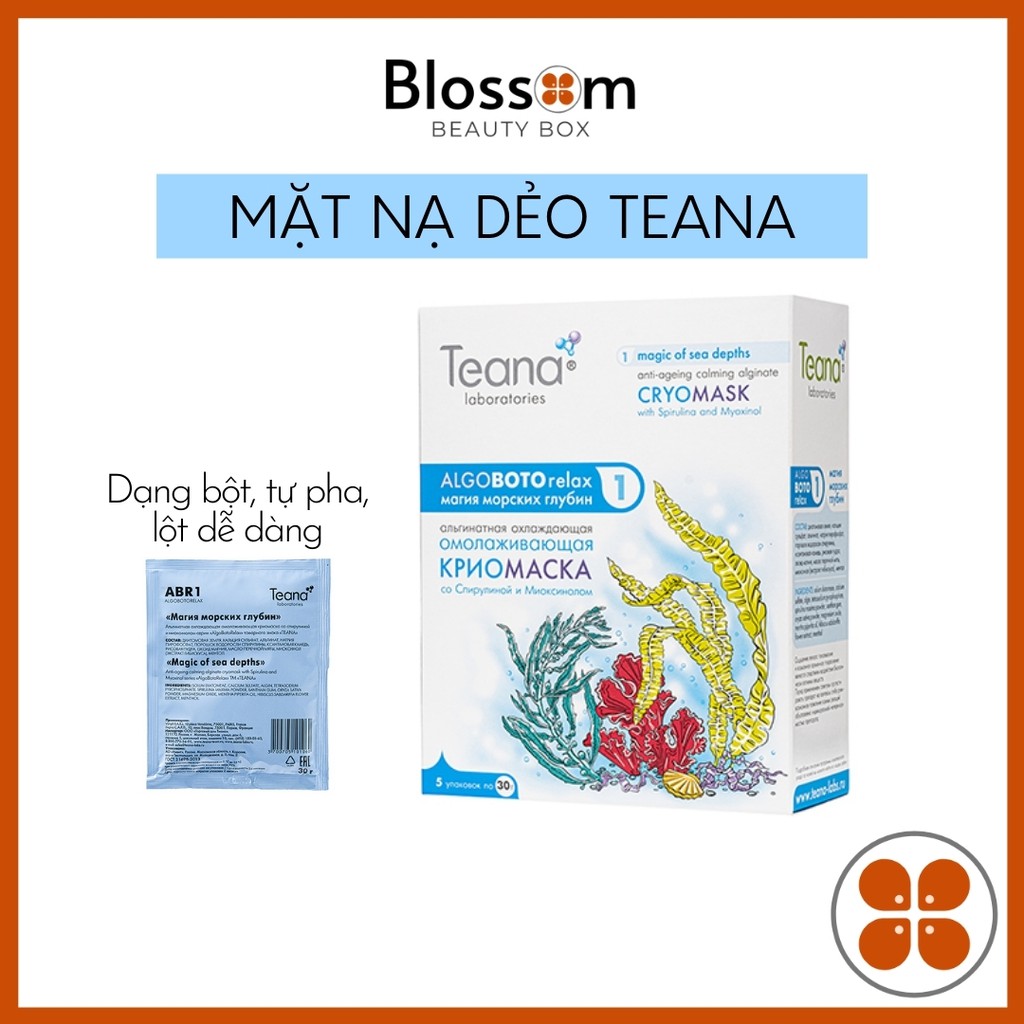 Mặt nạ dẻo Teana Aglunate Mask Algoboto relax