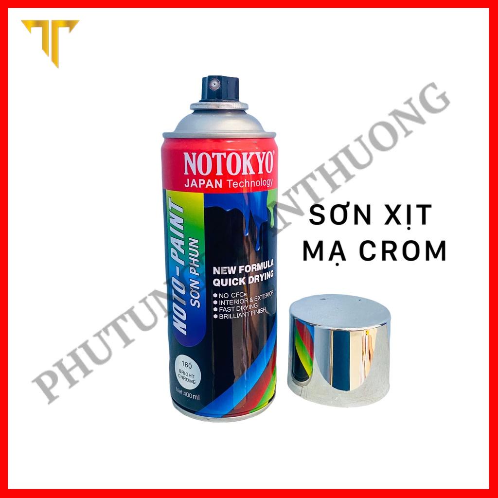 Sơn Mạ Inox Mạ Crom Sáng Bóng Noto Paint Nhật Bản 400ml