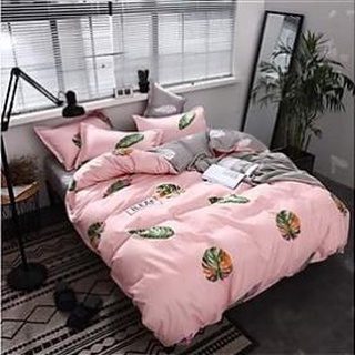 Bộ vỏ chăn ga gối cotton poly huongthien8967