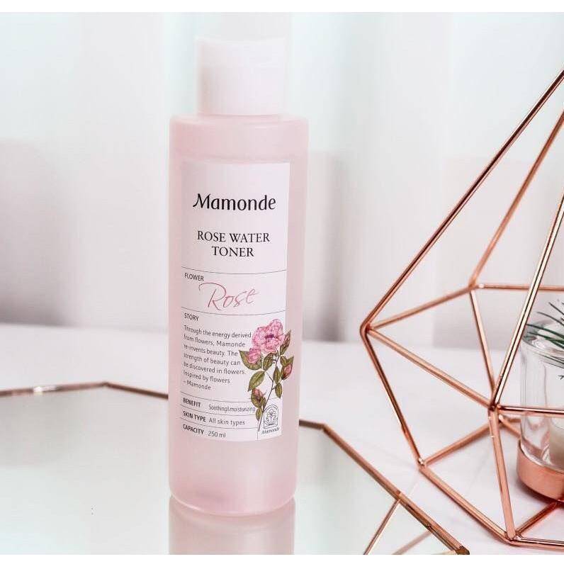 [ GIÁ SỈ 200K ] Nước Hoa Hồng Mamonde Rose Water Toner 250ml Hàn Quốc