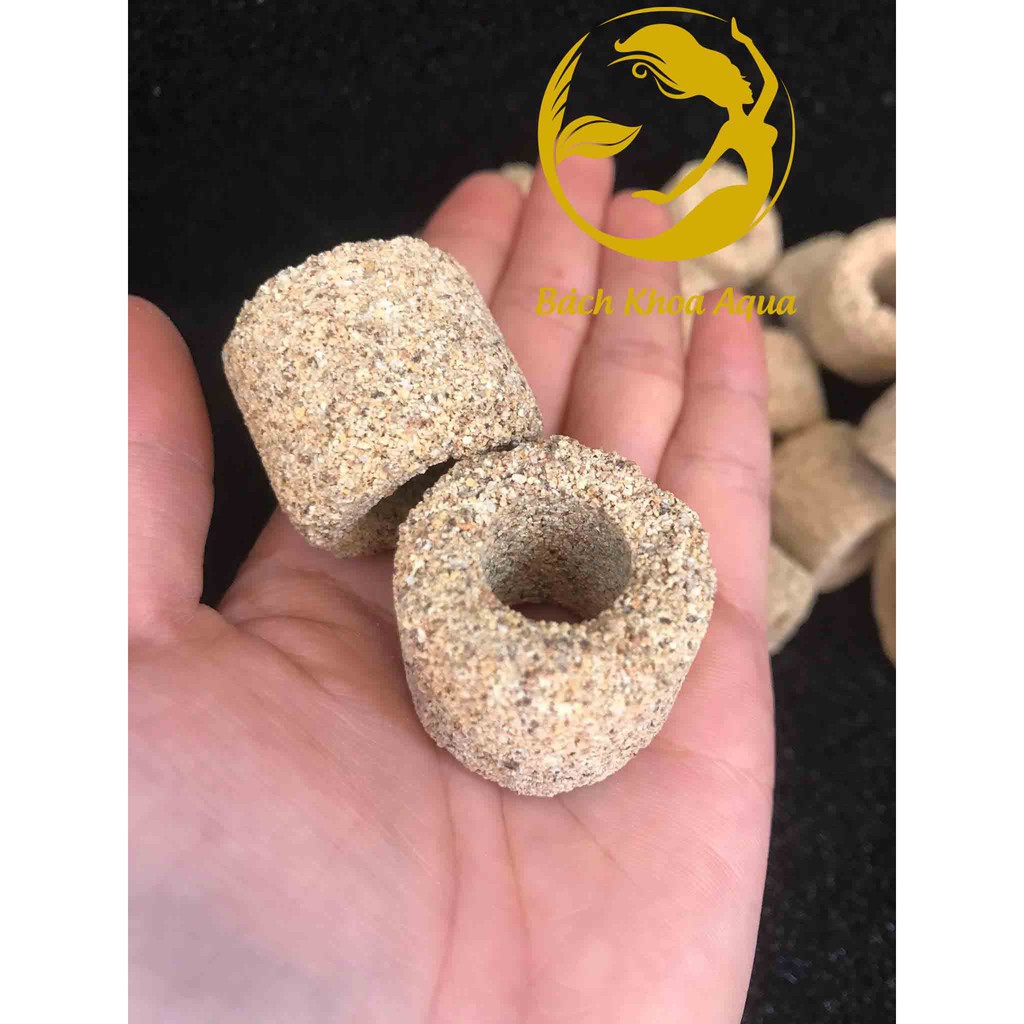 Vật liệu lọc Sứ lỗ Yeben ( viên to 2cmx2cm)