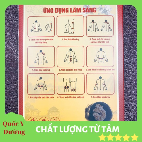 Cao dán xương khớp-Giảm đau nhanh chóng,hỗ trợ điều trị Thoái hóa,đau dây thần kinh,viêm khớp