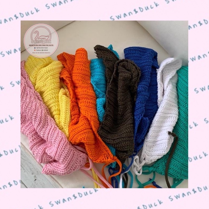 Áo Ống Dệt Kim Dây Đan Lưng Sexy (Order) | BigBuy360 - bigbuy360.vn