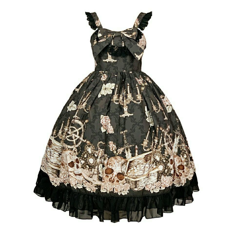 Đầm Công Chúa Dáng Dài Vải Voan Phong Cách lolita