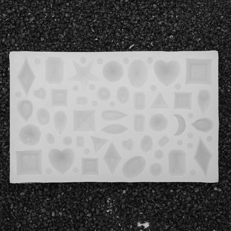 Khuôn Silicone Làm Mặt Trang Sức Hình Mặt Trăng Ngôi Sao 3D
