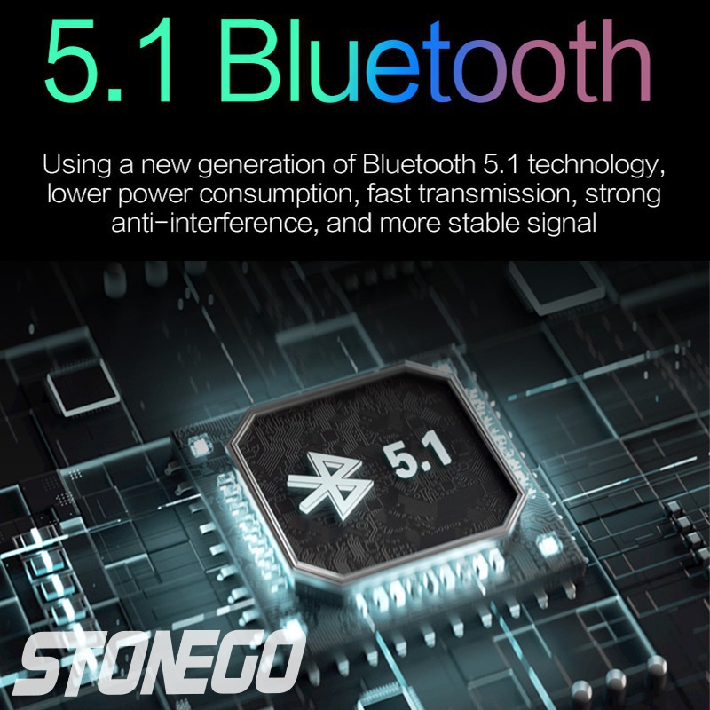 Tai nghe bluetooth không dây 5.1 có thể gập lại kèm mic phù hợp cho máy tính bảng/điện thoại