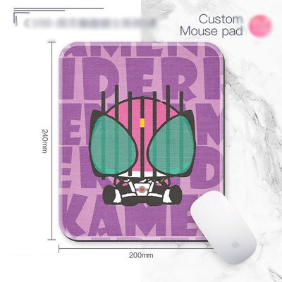 Miếng di chuột in hình KAMEN RIDER ver LÙN anime chibi Hiệp Sĩ Mặt Nạ miếng kê chuột miếng lót chuột M2