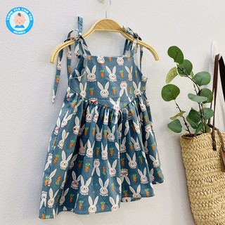 Váy 2 dây cao cấp Harifa hình thỏ