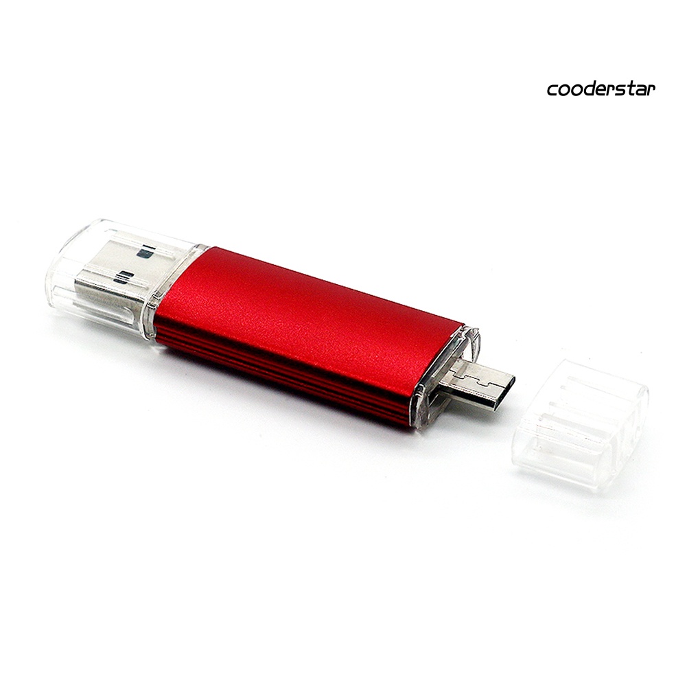 COOD-st Portable Dual Port Micro USB/USB 3.0 Flash Drive U Disk for PC Laptop Cell Phone