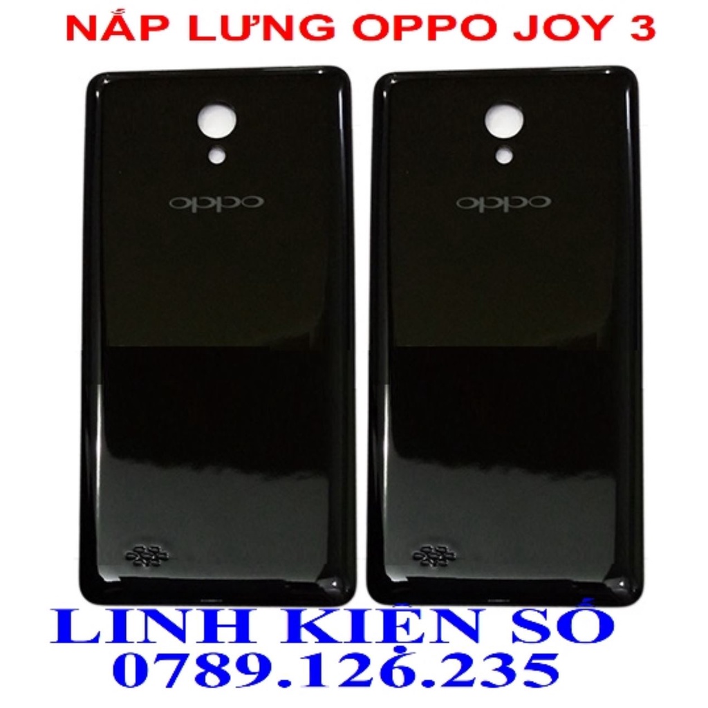 NẮP LƯNG OPPO JOY 3 MÀU ĐEN