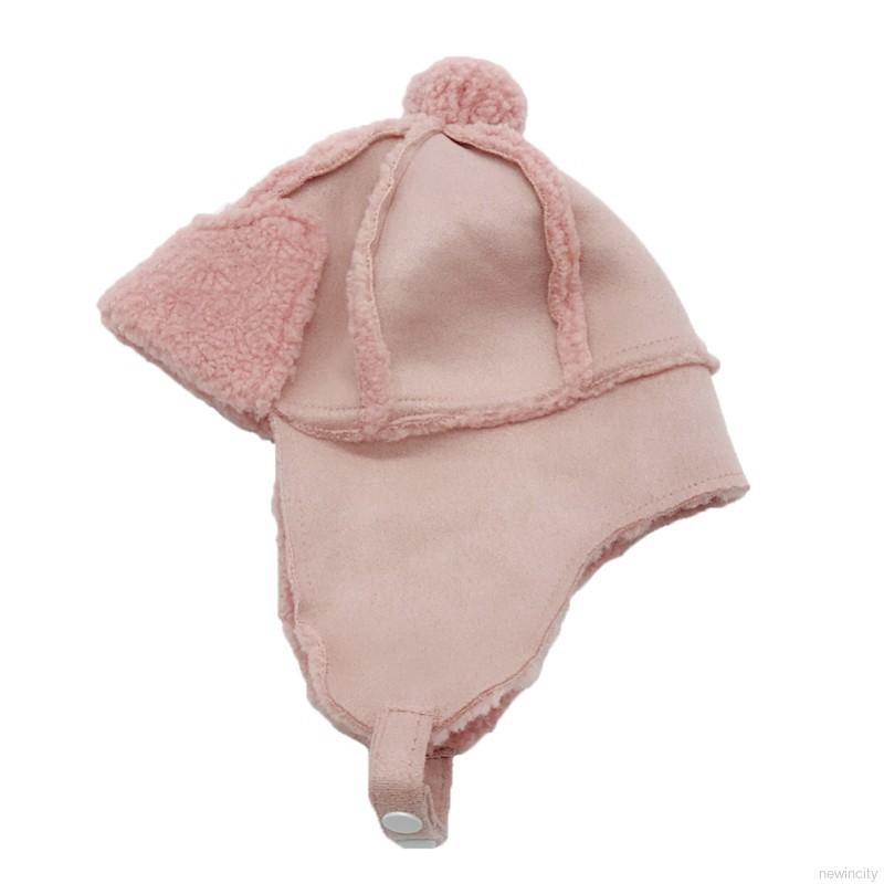 Mũ len tai thỏ dễ thương cho bé trai và gái