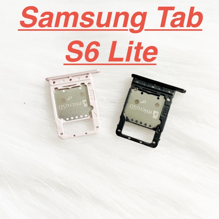 ✅ Khay Đựng Sim Samsung Tab S6 Lite SM-P615 SM-P610 Khay Chứa Thẻ Nhớ Ổ Sim Linh Kiện Thay Thế