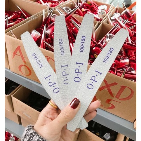 Dũa OPI, Phào Cam dùng cho các tiệm nail phun spa thời trang nữ theo phong cách Hàn Quốc shop hoangnam