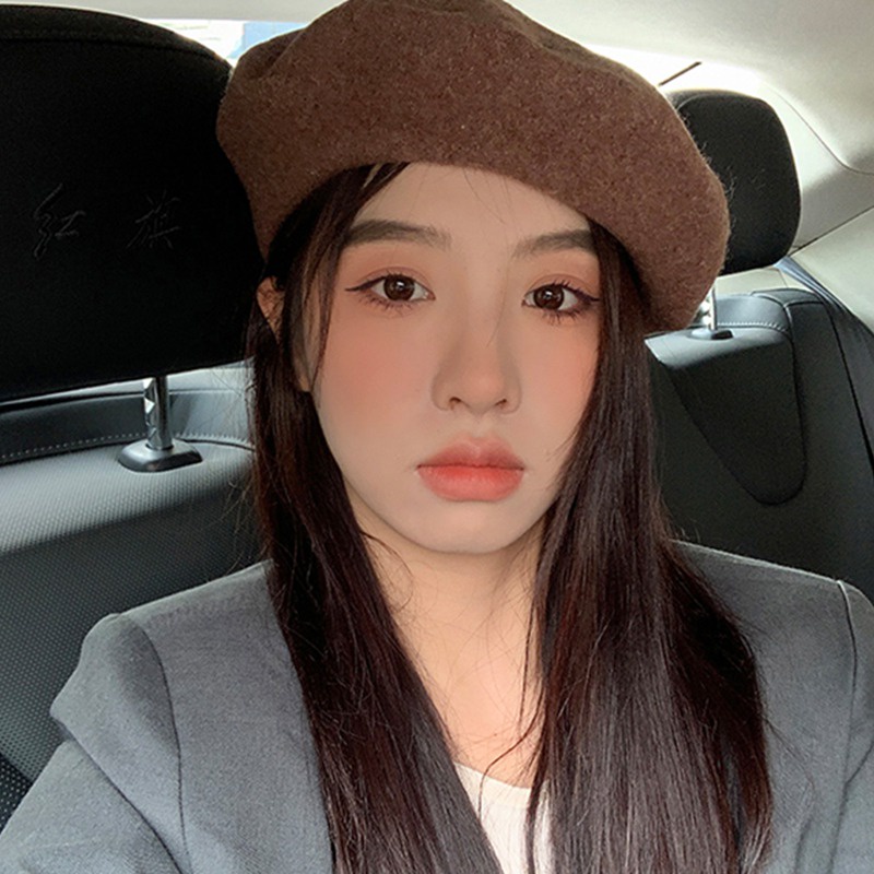 Mũ beret kiểu cổ điển thời trang thu đông dành cho nữ