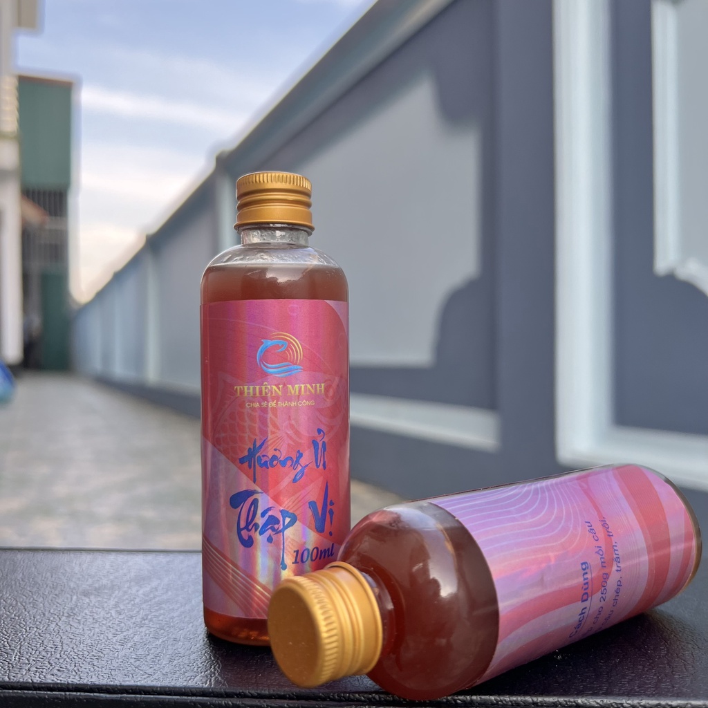 Hương Liệu Câu Cá Tổng Hợp HƯƠNG Ủ THẬP VỊ Thiên Minh Siêu Hot 100ml - Fang Fishing