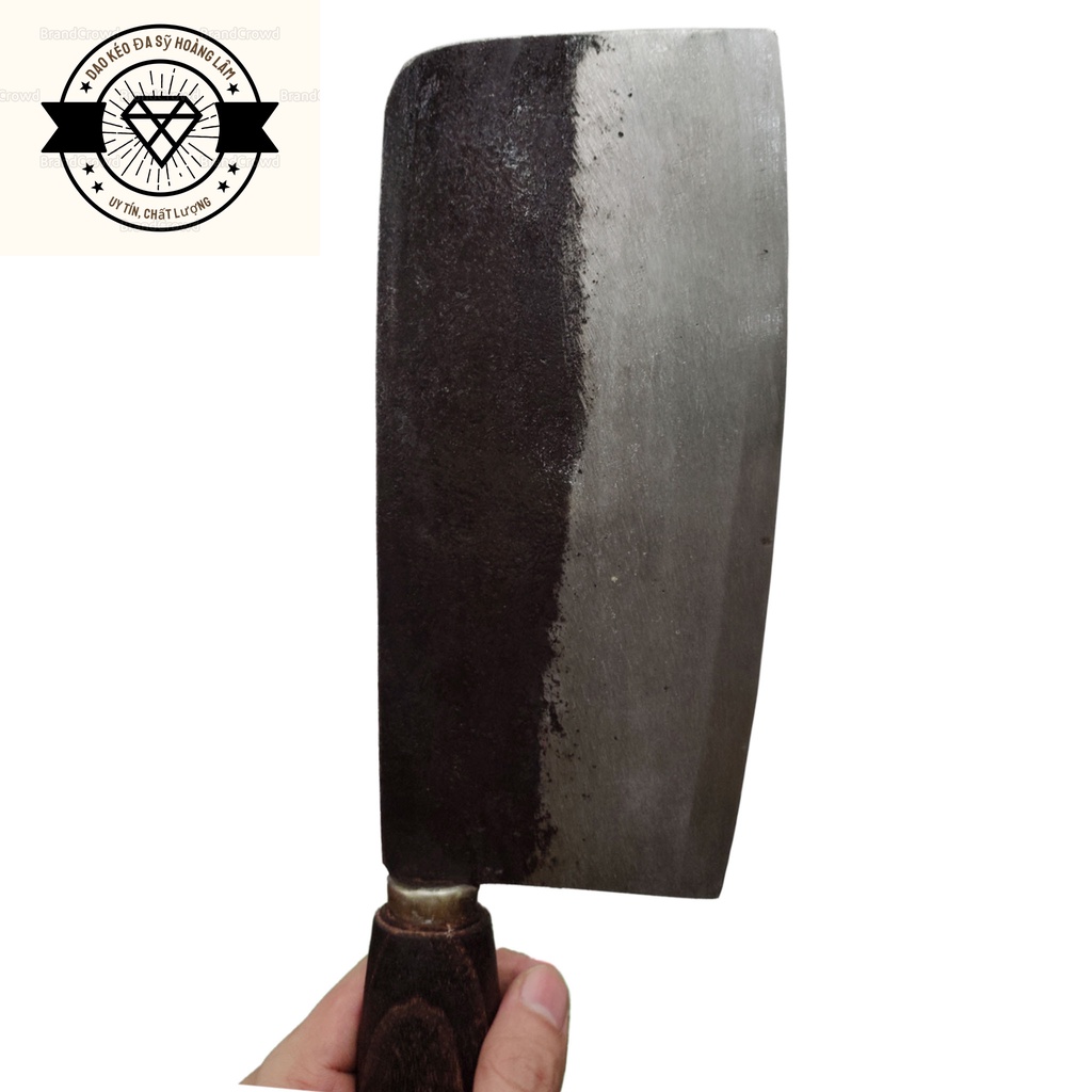 Dao phở thái bằng nhíp xe bản to chuyên để thái các loại rau thịt được các nhà hàng tin dùng