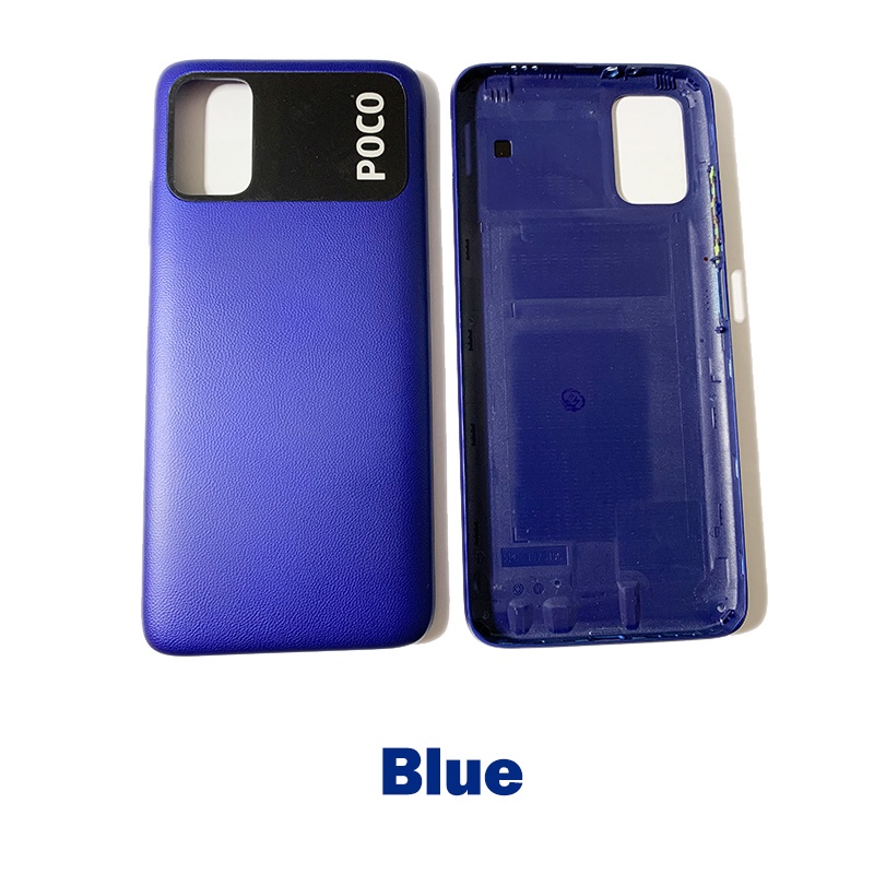 Mặt Lưng Điện Thoại Bằng Kính Thay Thế Chuyên Dụng Cho Xiaomi Poco M3