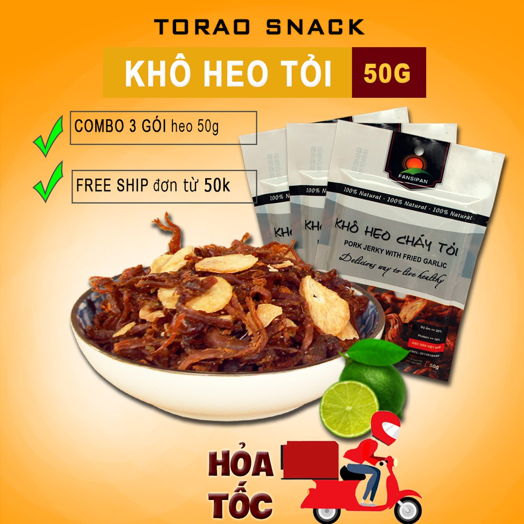 Heo khô cháy tỏi | BigBuy360 - bigbuy360.vn