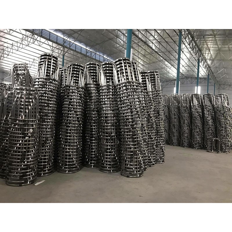 Ghế đôn inox chân tròn siêu bền siêu chắc chắn | BigBuy360 - bigbuy360.vn