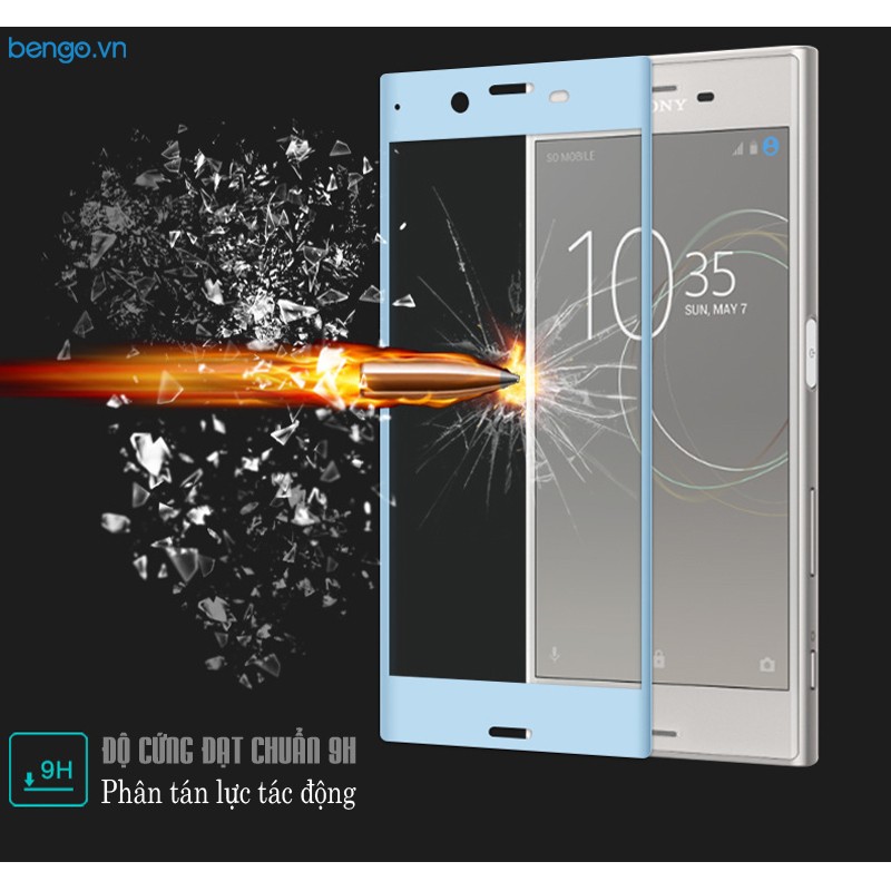 Dán màn hình cường lực Sony Xperia XZs 3D Full màn hình