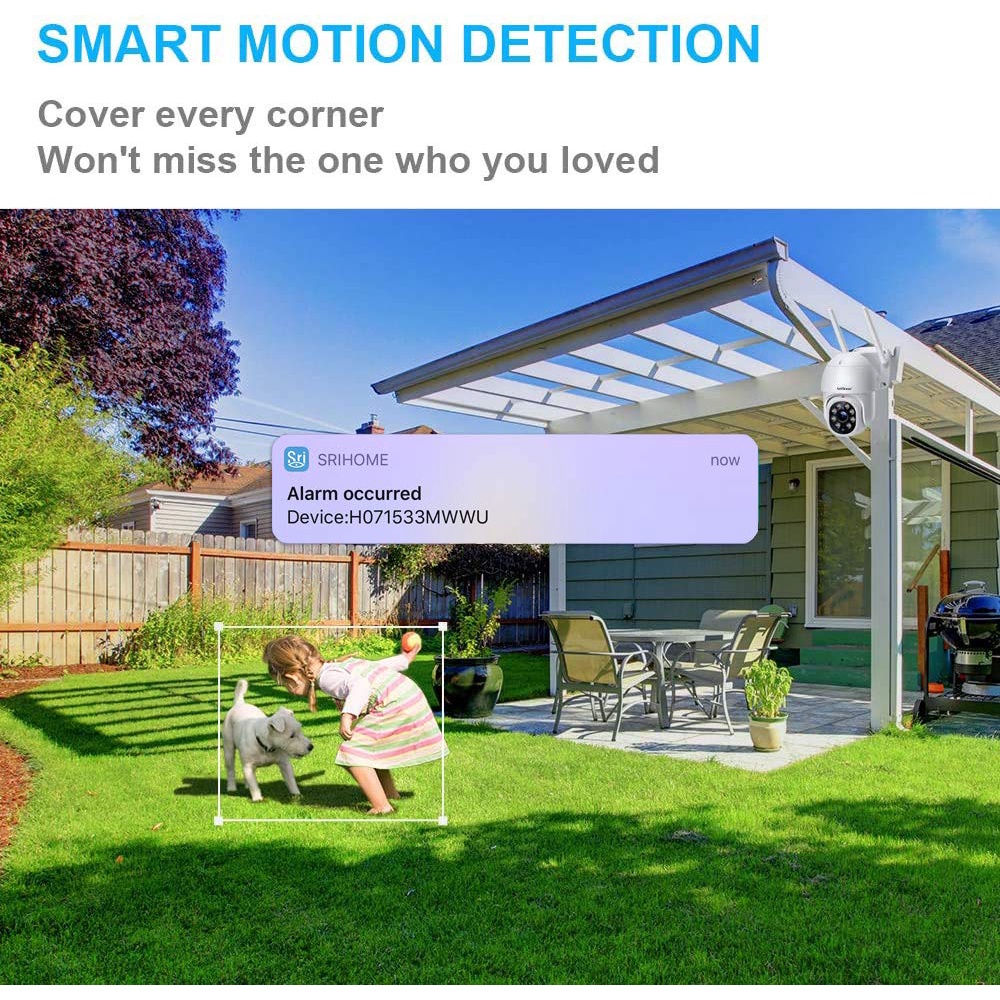 Camera IP Wifi Ngoài Trời PTZ FullHD 1080P Xoay 360 Độ Chống Nước IP6 - Bảo Hành 12 Tháng | BigBuy360 - bigbuy360.vn