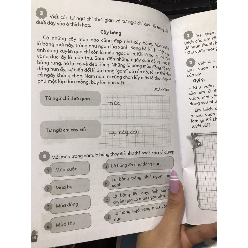 Sách Combo Thực hành Tiếng Việt lớp 2 tập 1 tập 2