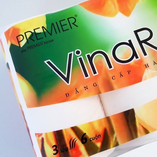giấy vệ sinh Vinaroll 6 cuộn 3 lớp