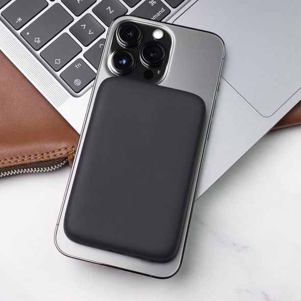 Sạc dự phòng 5000mAh Sạc Nhanh 20W Không dây từ tính Cho 12 13 14 Pr.Max