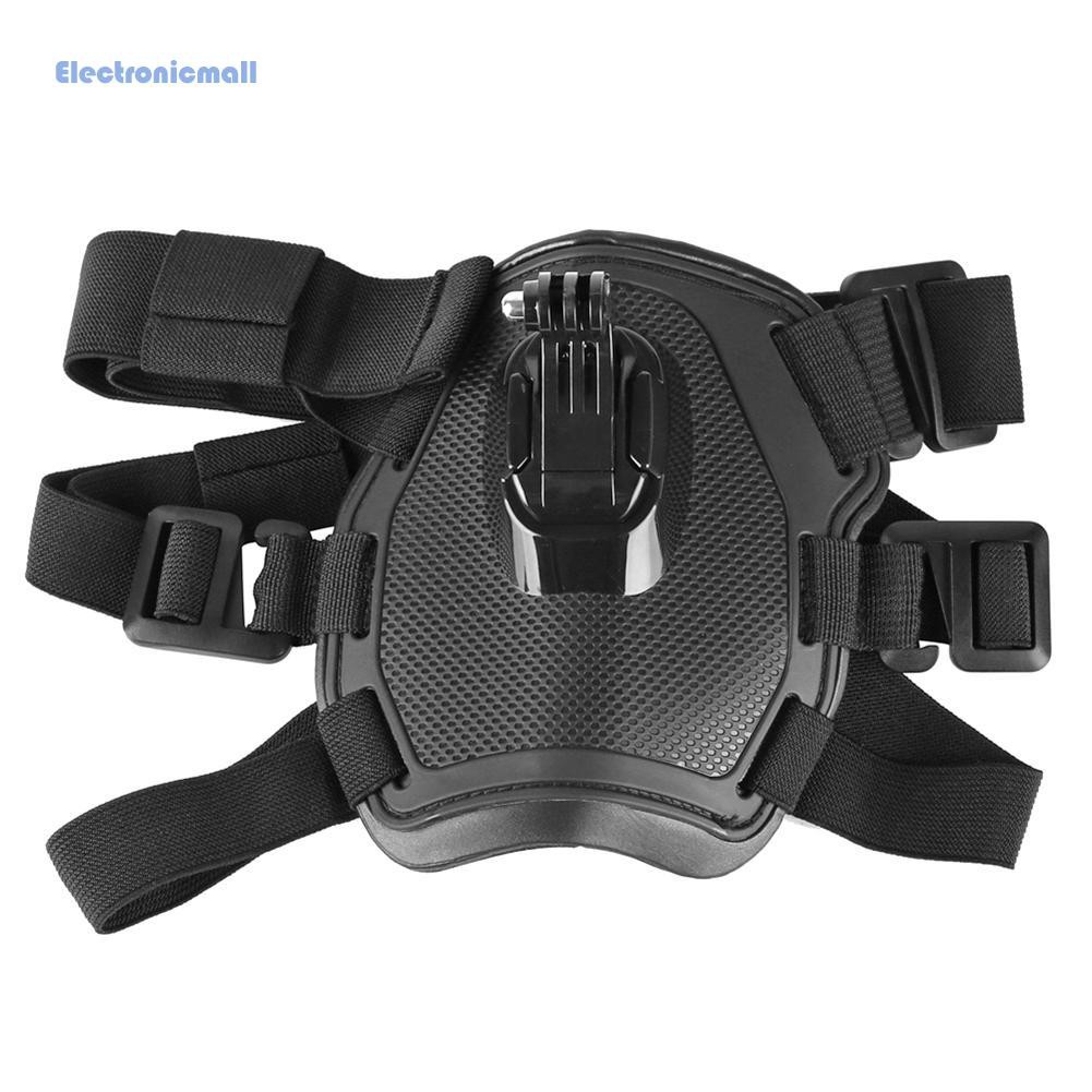 ElectronicMall01 Action Camera Dog Harness Mount Chest Strap for GoPro Hero 7 6 5 4 Xiaoyi