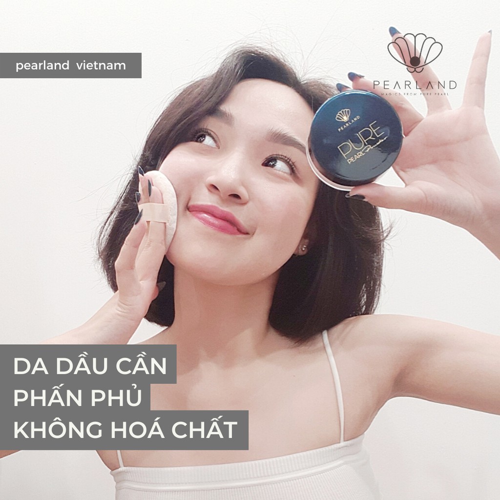 [HANDMADE] Phấn phủ 100% Bột ngọc trai LOẠI 1 - Có kiểm định [3g]