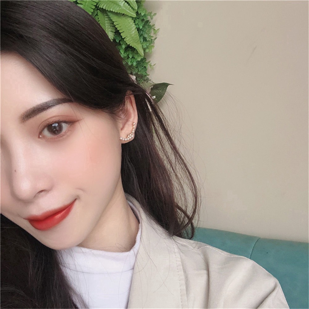 Bông Tai Đính Đá Lấp Lánh Sang Trọng Dành Cho Nữ