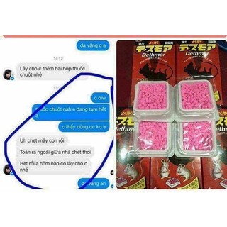 Thuốc viên diệt chuột Dethmor Nhật Bản