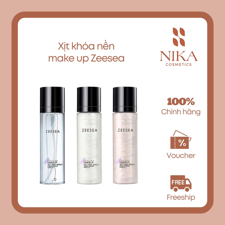 Xịt khóa nền make up Zee.sea 100ml