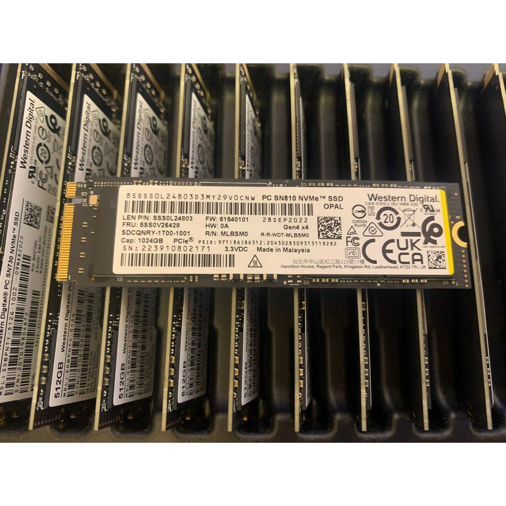 Ổ Cứng SSD Western Digital PC SN810 NVMe Gen4 -New tray, Chính hãng, Bảo Hành 3 Năm