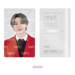 BTS OFFICIAL,CARD VÉ BTS CONCERT:ONE (HÀNG OFF,SẴN)