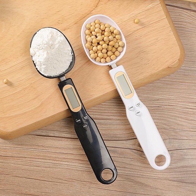 Cân Điện Tử Tiểu Ly Dạng Thìa Muỗng 500gr Đo Gia Vị Thức Ăn Cho Bé Chính Xác